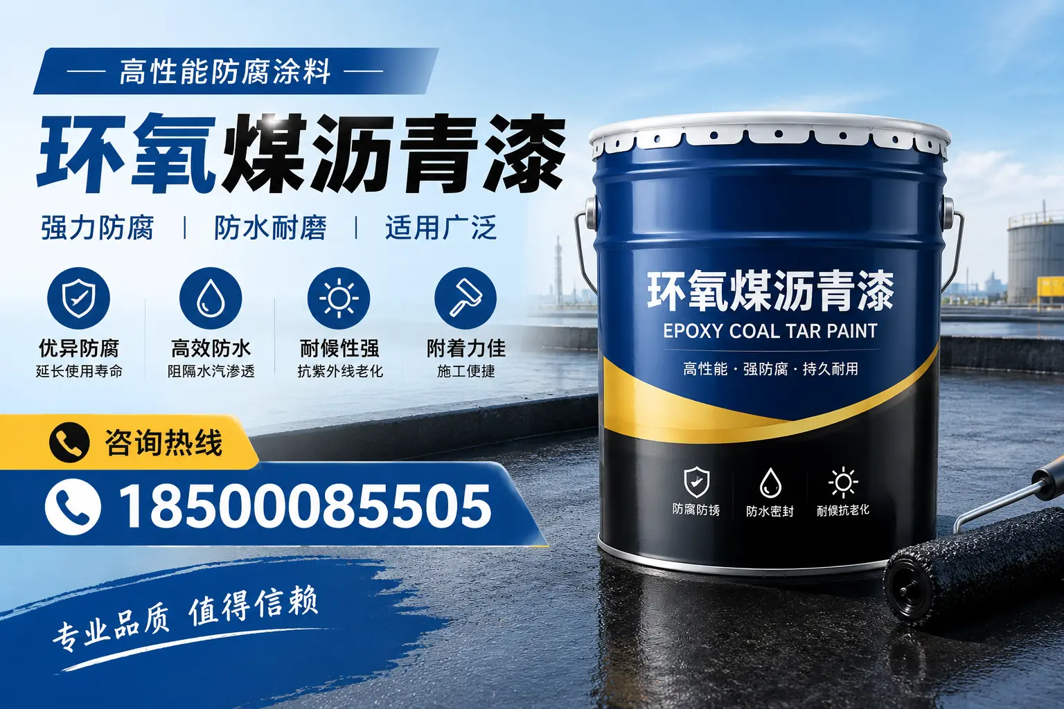 环氧煤沥青漆的主要成分与功能，宝清用户深度了解